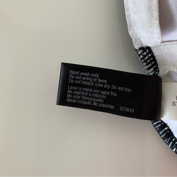 Ana Size 12 Black and Tan Patterned Strapless Women’s One Piece - Picture 11 of 12